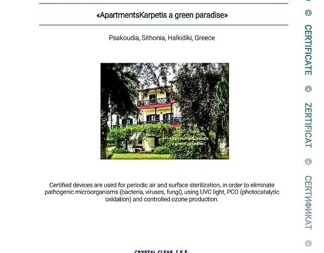 Lejlighed Karpetis A Paradise Psakoudia